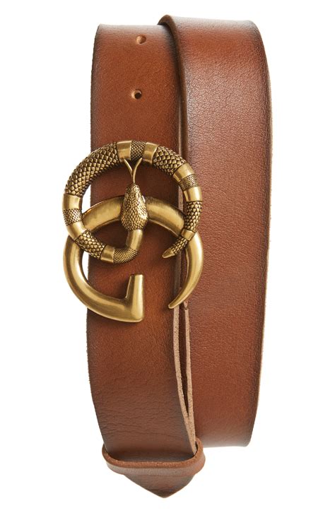 men gucci belt brown|gucci belts men's sale.